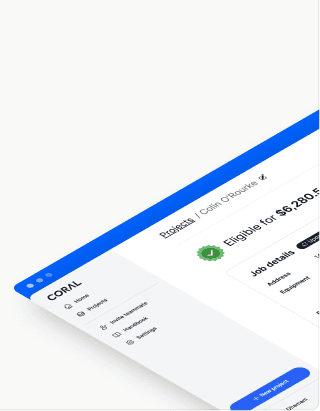 Coral rebate dashboard